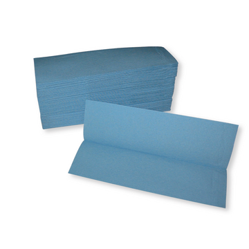 Scatola asciugamani in carta blu 